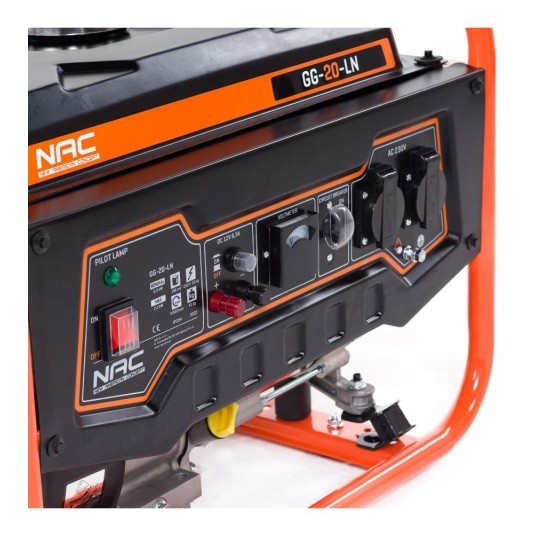 NAC AGREGAT PRĄDOTWÓRCZY GG-20-LN 2,2KW -zdjęcie numer 8