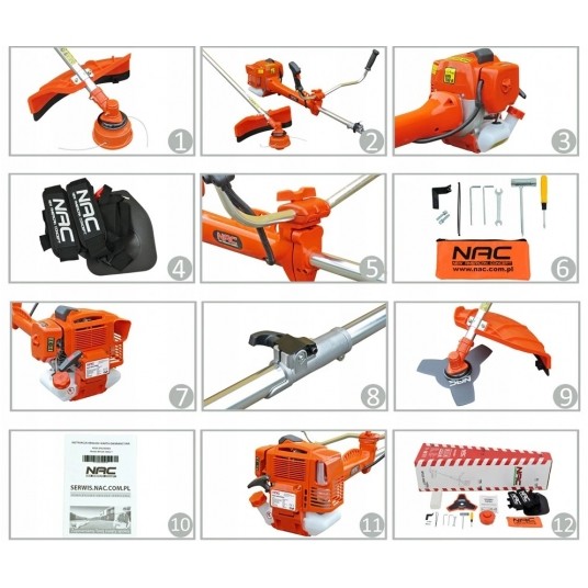 NAC KOSA SPALINOWA 3.0KM BP520-30KA-T -zdjęcie numer 4