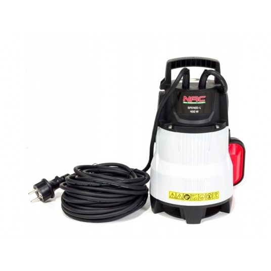 NAC POMPA DO WODY BRUDNEJ 400W 9000L/H SPE40D-L -zdjęcie numer 2