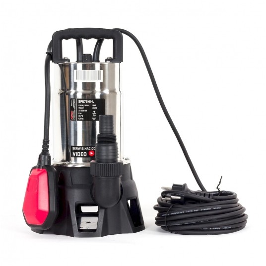 NAC POMPA DO WODY BRUDNEJ 750W 15000L/H SPE75HI-L -zdjęcie numer 3