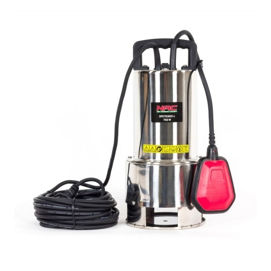 NAC POMPA DO WODY BRUDNEJ 750W 15000L/H SPE75INOX -zdjęcie numer 1