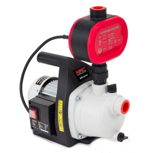 NAC POMPA OGRODOWA AUTO 1200W 3600l/h GPE120-A-K -zdjęcie numer 2