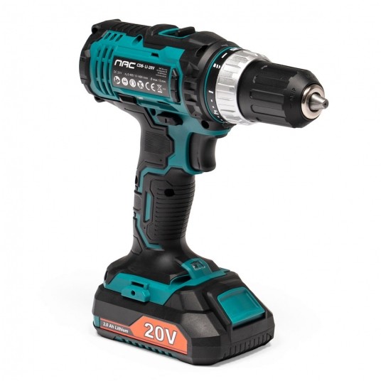 NAC WIERTARKO-WKRĘTARKA CDB2-LI-20V 2x2Ah -zdjęcie numer 1