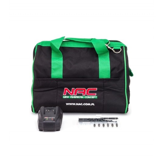 NAC ZESTAW AKU. WKRĘTARKA+ZAKRĘTARKA CDB-ID-20V -zdjęcie numer 5
