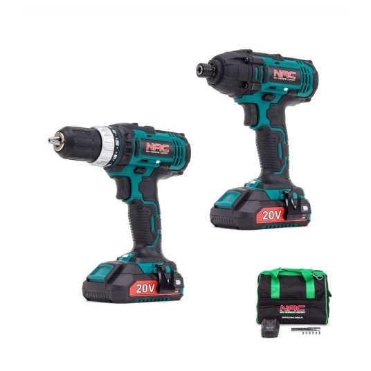 NAC ZESTAW AKU. WKRĘTARKA+ZAKRĘTARKA CDB-ID-20V -zdjęcie numer 1