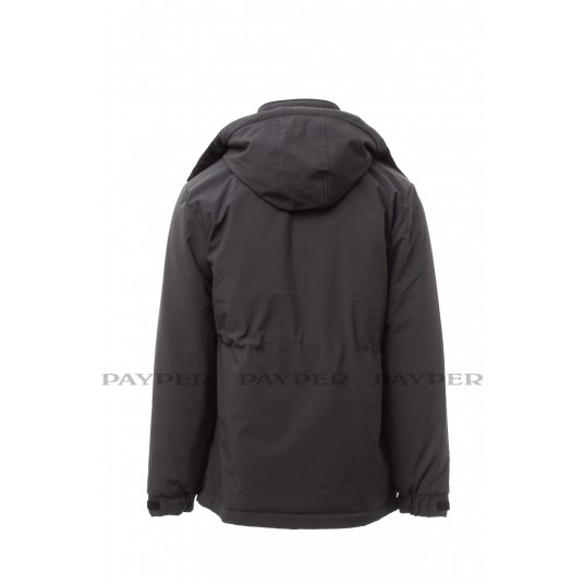 PAYPER KURTKA SOFTSHELL NORDET ANTRACYT ROZ 3XL -zdjęcie numer 3