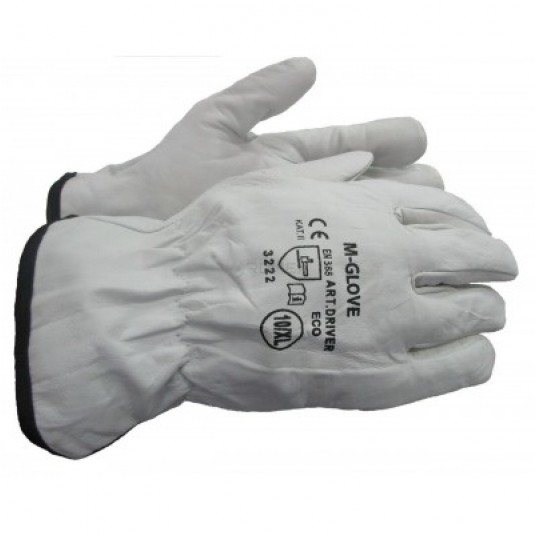 RĘKAWICE ROBOCZE SKÓRA DRIVER ECO roz. 11 -zdjęcie numer 1