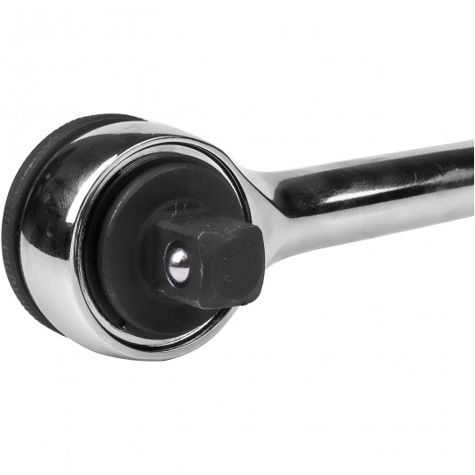 RICHMANN GRZECHOTKA 1/2" 45 ZĘB STAL. RĄCZKA C8427 -zdjęcie numer 3