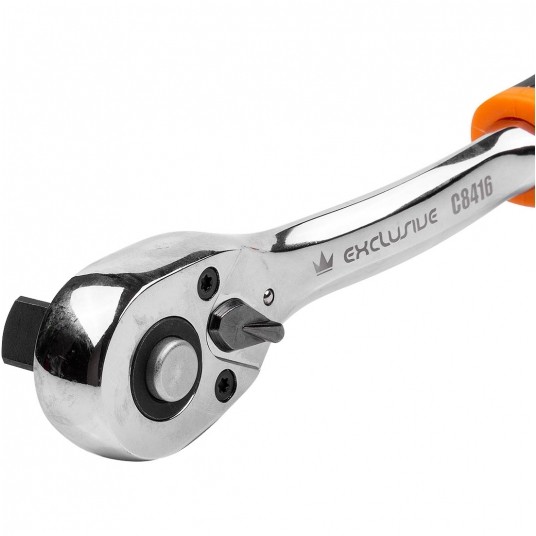 RICHMANN GRZECHOTKA 3 GŁÓWKI 1/2,3/8,1/4 60Z C8416 -zdjęcie numer 4