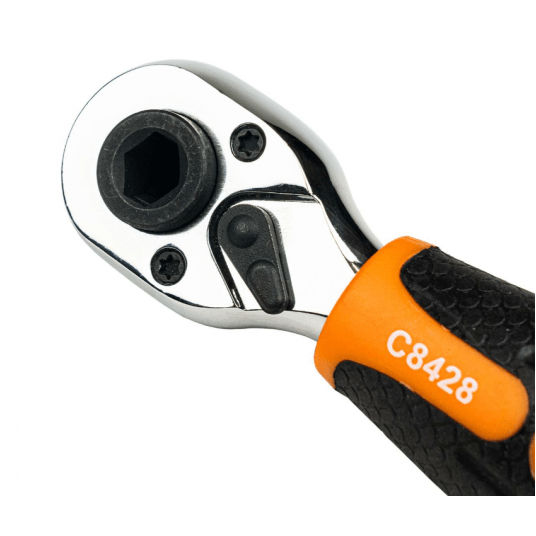 RICHMANN GRZECHOTKA DO BITÓW I NASADEK 1/4" C8428 -zdjęcie numer 2