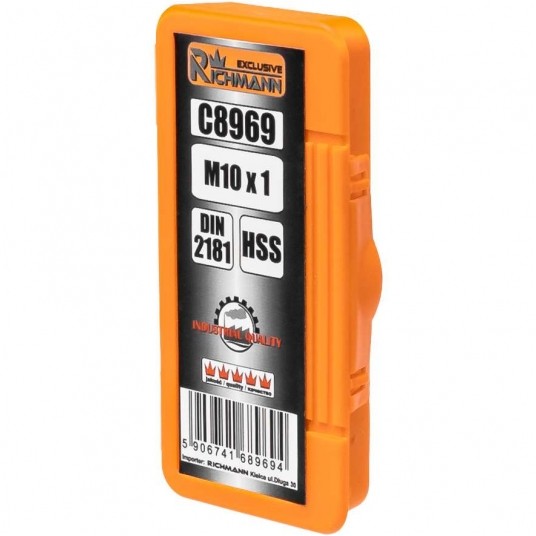 RICHMANN GWINTOWNIK DROBN HSS M10X1 2szt DIN2181 -zdjęcie numer 3