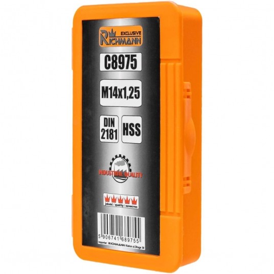 RICHMANN GWINTOWNIK DROBN HSS M14X1,25 2sz DIN2181 -zdjęcie numer 3