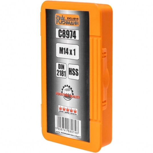RICHMANN GWINTOWNIK DROBN HSS M14X1 2szt DIN2181 -zdjęcie numer 3