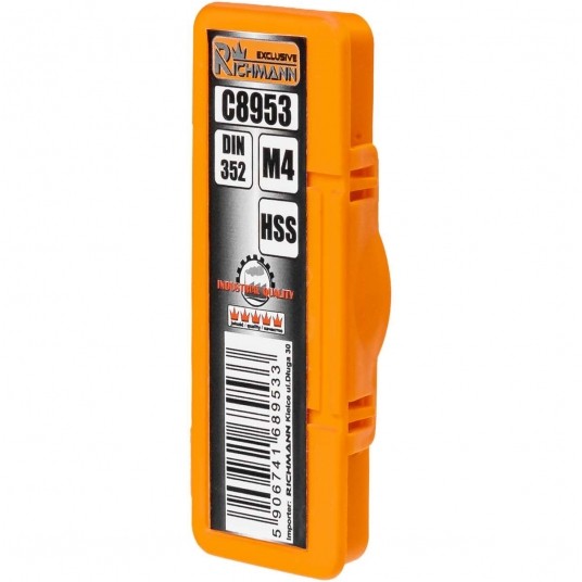 RICHMANN GWINTOWNIK HSS M 4 3szt DIN 352 C8953 -zdjęcie numer 3