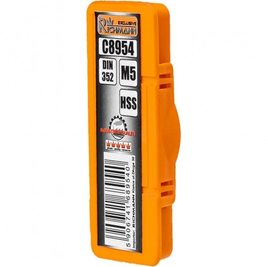 RICHMANN GWINTOWNIK HSS M 5 3szt DIN 352 C8954 -zdjęcie numer 3