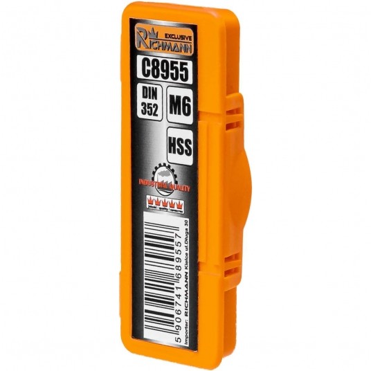 RICHMANN GWINTOWNIK HSS M 6 3szt DIN 352 C8955 -zdjęcie numer 3