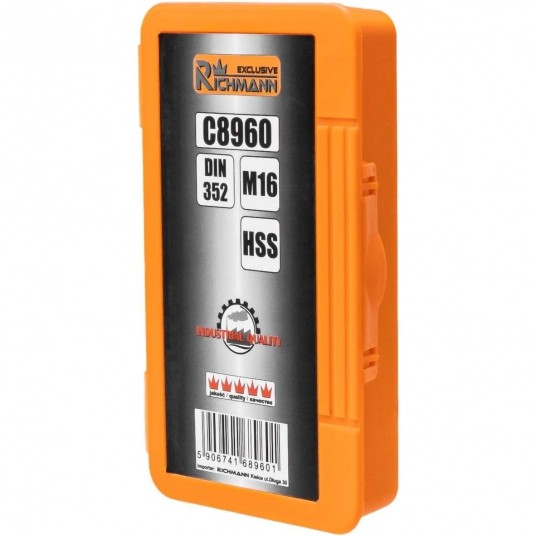 RICHMANN GWINTOWNIK HSS M16 3szt DIN 352 C8960 -zdjęcie numer 3