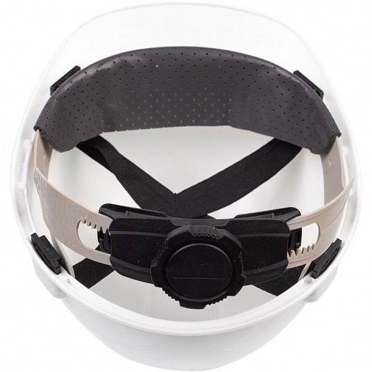 RICHMANN KASK OCHRONNY 4-PUNKTOWE BIAŁY C0040 -zdjęcie numer 4