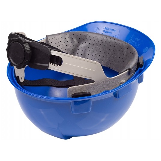 RICHMANN KASK OCHRONNY 4-PUNKTOWE NIEBIESKI C0042 -zdjęcie numer 5