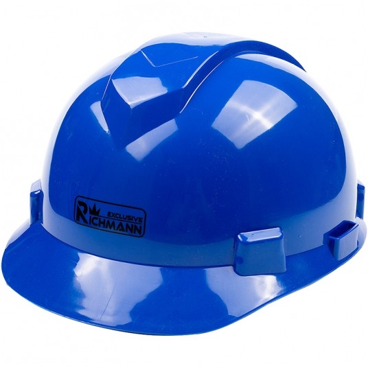 RICHMANN KASK OCHRONNY 4-PUNKTOWE NIEBIESKI C0042 -zdjęcie numer 2