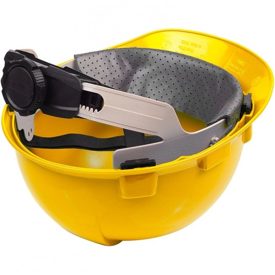 RICHMANN KASK OCHRONNY 4-PUNKTOWE ŻÓŁTY C0041 -zdjęcie numer 4