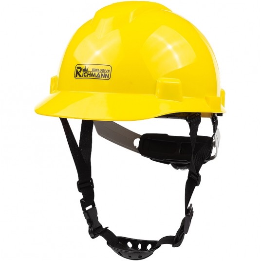 RICHMANN KASK OCHRONNY 4-PUNKTOWE ŻÓŁTY C0041 -zdjęcie numer 6