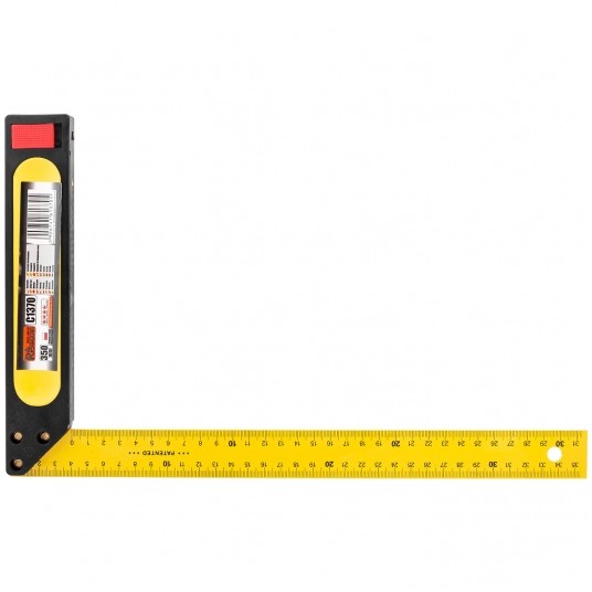 RICHMANN KĄTOWNIK 350mm ŻÓŁTY PL. C1370 -zdjęcie numer 1