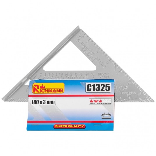 RICHMANN KĄTOWNIK STOLARSKI UNIW. 180x3mm C1325 -zdjęcie numer 4