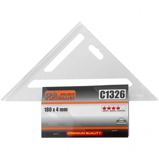 RICHMANN KĄTOWNIK STOLARSKI UNIW. 180x4mm C1326 -zdjęcie numer 4