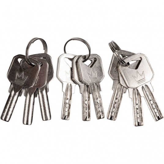 RICHMANN KŁÓDKI NIKLOWE 3 EL 50mm NA 1 KLUCZ C9350 -zdjęcie numer 3