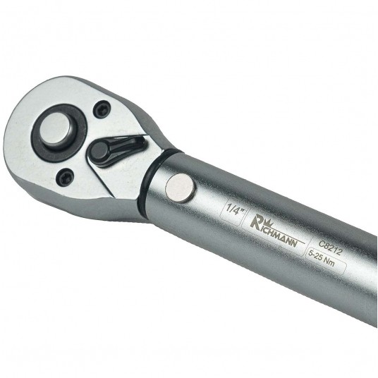 RICHMANN KLUCZ DYNAMOMETRYCZNY 1/4" 5-25Nm C8212 -zdjęcie numer 2