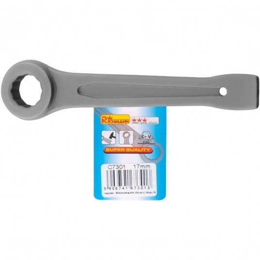 RICHMANN KLUCZ OCZKOWY DO POBIJANIA 17mm C7301 -zdjęcie numer 1