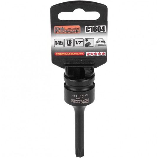 RICHMANN KLUCZ WPUSTOWY UDAROWY TORX 1/2" T70x78 -zdjęcie numer 1