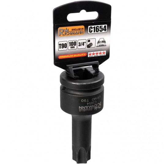 RICHMANN KLUCZ WPUSTOWY UDAROWY TORX 3/4" T 90x100 -zdjęcie numer 1