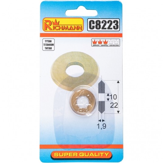 RICHMANN KÓŁKO TNĄCE DO MASZYNKI TYTAN C8223 -zdjęcie numer 1