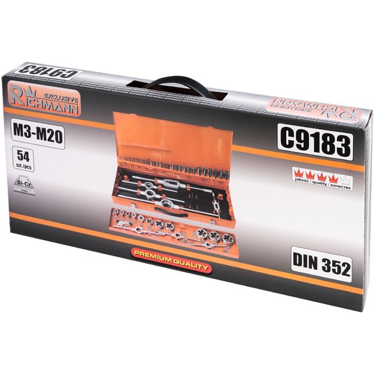 RICHMANN KOMPLET GWINT.I NARZYNEK M3-20 54el C9183 -zdjęcie numer 4