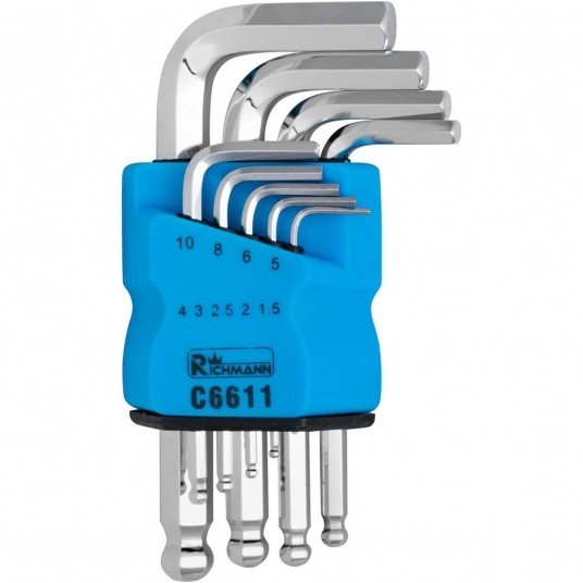 RICHMANN KOMPLET KLUCZY IMBUS. 1.5-10mm C6611 -zdjęcie numer 2