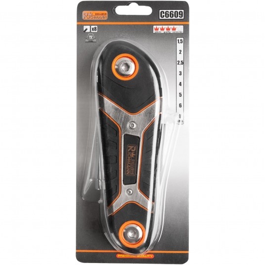 RICHMANN KOMPLET KLUCZY IMBUS. 1.5-8mm C6609 SKŁAD -zdjęcie numer 1