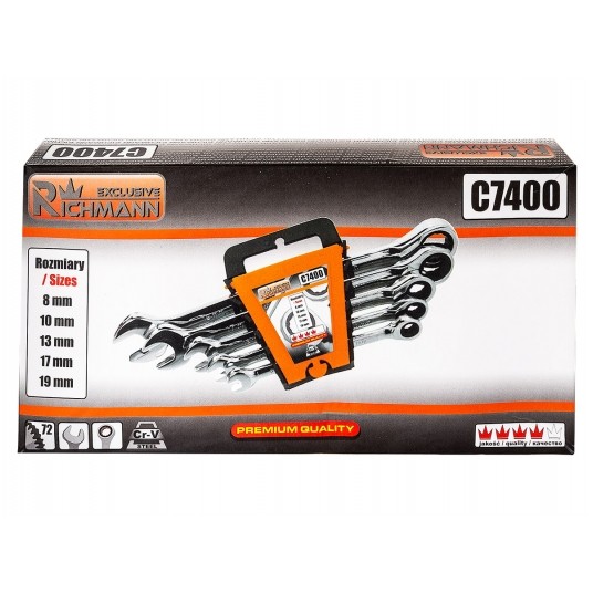 RICHMANN KOMPLET KLUCZY PŁ-OCZ Z GRZECH 8-19 C7400 -zdjęcie numer 4