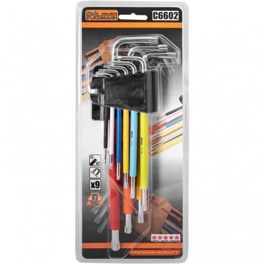RICHMANN KOMPLET KLUCZY TORX T10-50 C6602 -zdjęcie numer 3