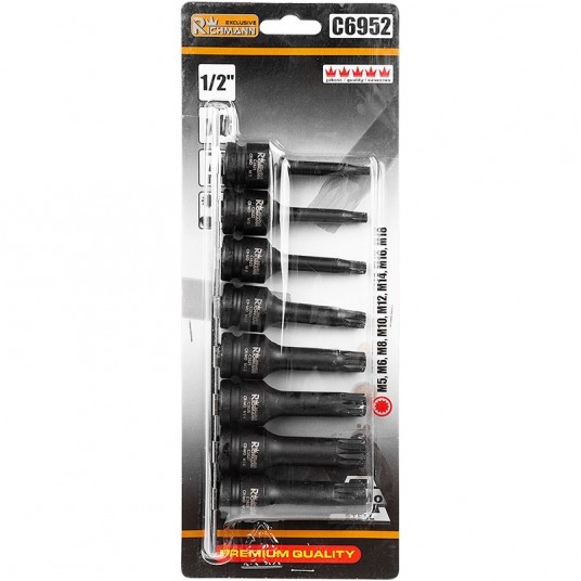 RICHMANN KOMPLET KLUCZY UDAR. SPLINE M5-18 C6952 -zdjęcie numer 1