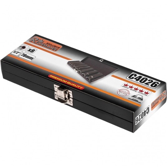 RICHMANN KOMPLET NASADEK UDAR 1/2 13-24mm DŁ C4026 -zdjęcie numer 3