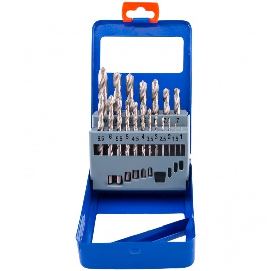 RICHMANN KOMPLET WIERTEŁ 1-10mm 19szt C9405 -zdjęcie numer 2