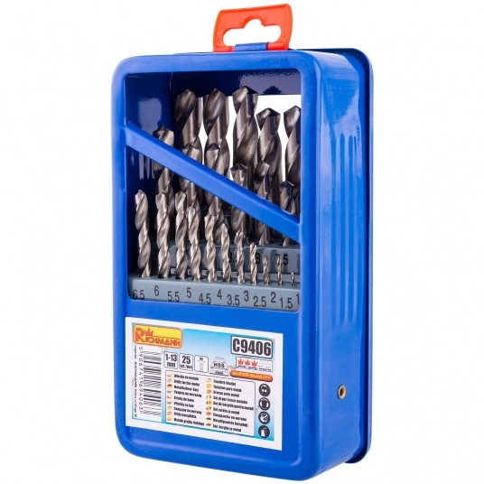 RICHMANN KOMPLET WIERTEŁ 1-13mm 25szt C9406 -zdjęcie numer 5