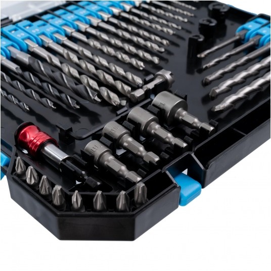 RICHMANN KOMPLET WIERTEŁ NA BIT 1/4 49el. C9397 -zdjęcie numer 5