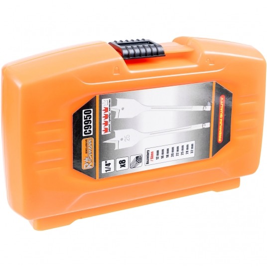 RICHMANN KOMPLET WIERTEŁ PŁASKIE C9950 12-32 8szt -zdjęcie numer 2