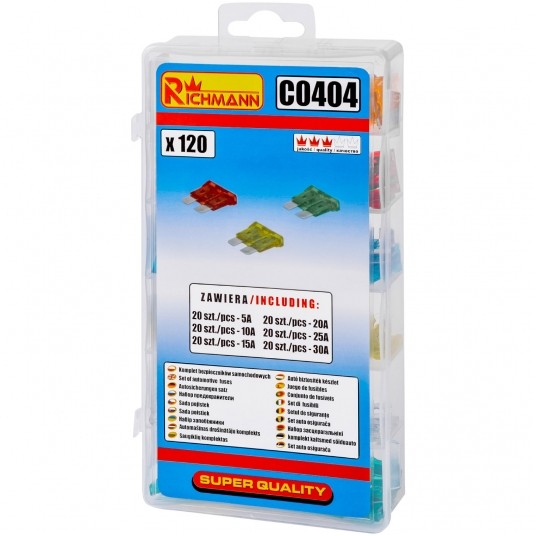 RICHMANN KPL. BEZPIECZNIKÓW 120szt C0404 -zdjęcie numer 4