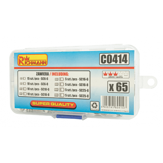 RICHMANN KPL KOŃCÓWEK NIEIZOL RUROWYCH 65szt C0414 -zdjęcie numer 3