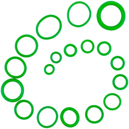 RICHMANN KPL ORINGÓW ZIELONYCH 270szt C0412 -zdjęcie numer 3