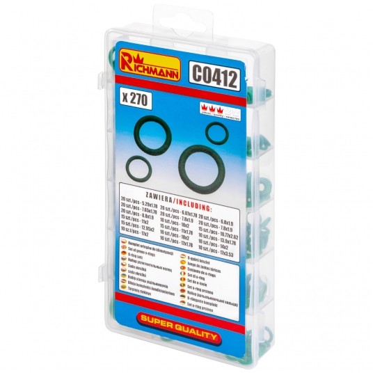 RICHMANN KPL ORINGÓW ZIELONYCH 270szt C0412 -zdjęcie numer 4